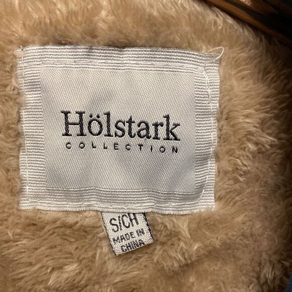 Holstark Collection Faux Fur Lined Hooded Jacket Small - Picture 2 of 6